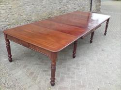 Regency mahogany antique dining table.jpg